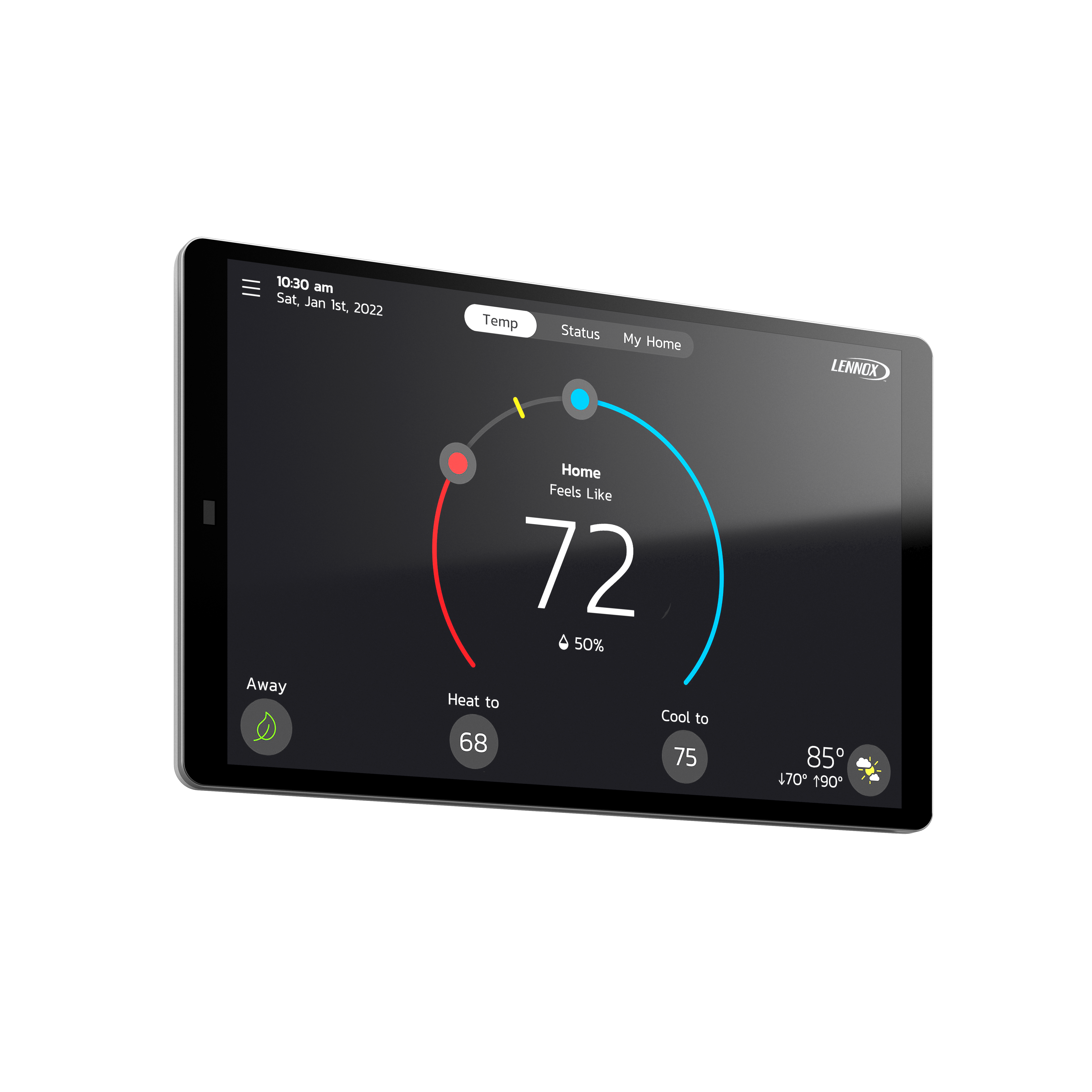 Dave Lennox Signature® Collection Lennox S40 Smart Thermostat